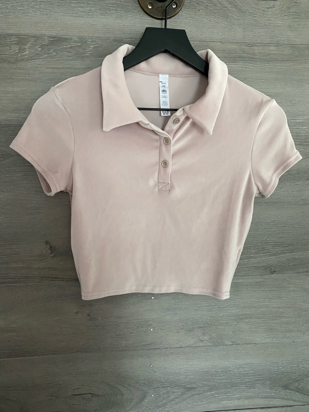 Alo Velour Choice Polo